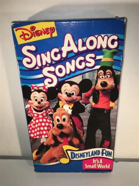 Disney Sing Along Songs Disneyland Fun Its A Small World Zip A Dee Grim