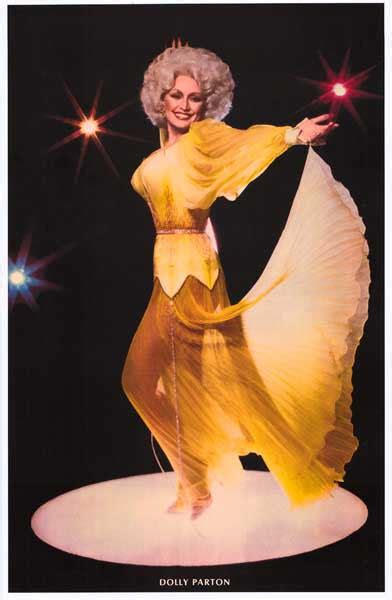 Dolly Parton Yellow Rose Of Tennessee Poster 11x17 Bananaroad
