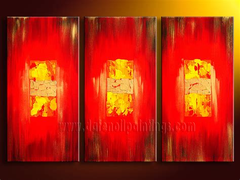 Modern Oil Paintings On Canvas Abstract Painting Set08067 Set08067