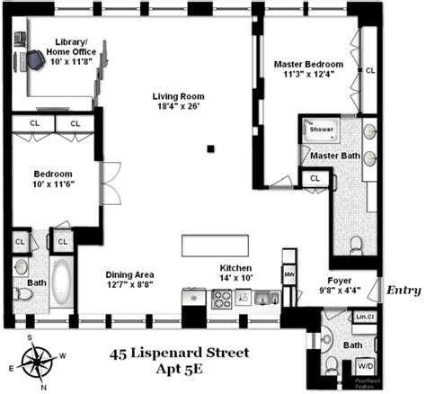 New York Loft Apartment Floor Plans House Design Ideas