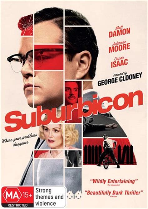 In the quiet family town of suburbicon during the 1950s, the best and worst of humanity is hilariously reflected through the deeds of seemingly ordinary people. Buy Suburbicon on DVD | Sanity
