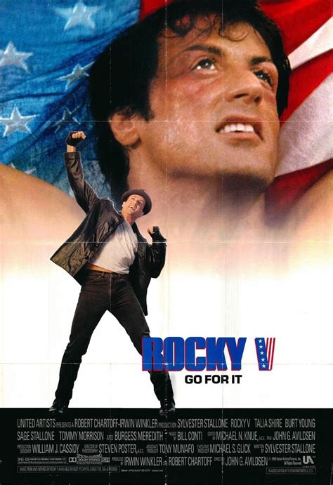 Rocky V Original 1990 Vintage One Sheet Movie Poster