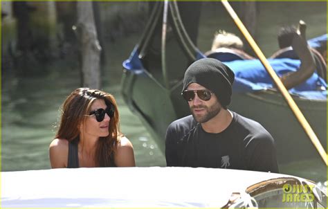 Full Sized Photo Of Jared Padalecki Wife Genevieve Boat Ride Venice 29
