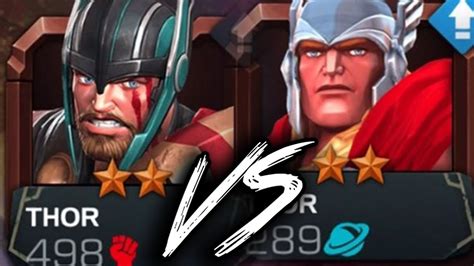 Free Thor Ragnarok Vs Thor Regular Battle Marvel Contest Of