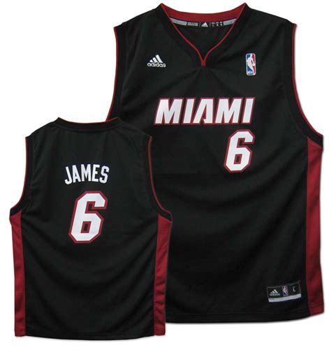 Lebron James Heat Replica - Adidas NBA Basketball Jersey | Miami Heat