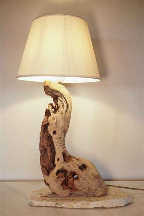 Driftwood Lamp Handcrafted Shopgeoartlights