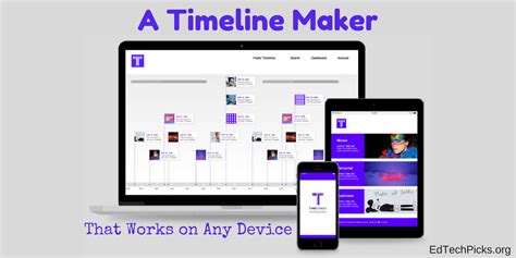 An Interactive Timeline Maker That Works On Any Device Timeline Maker