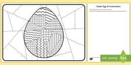 #math #mathematics #teachingmath #fractions #equations #ks2. KS2 Easter Egg Symmetry Worksheets