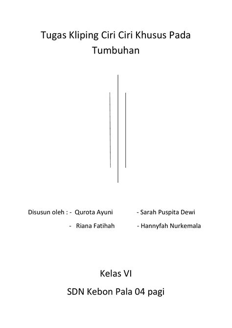 Kliping Biologi Tentang Tumbuhan – Ilustrasi