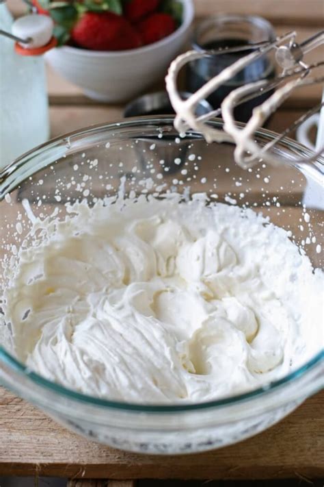 How To Make Homemade Whipped Cream Scratch Mommy