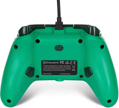 Power A Enhanced Wired Controller Emerald Xbox Series Xs