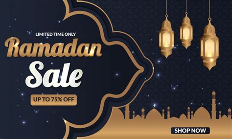 Premium Vector Ramadan Sale Banner For Social Media Post