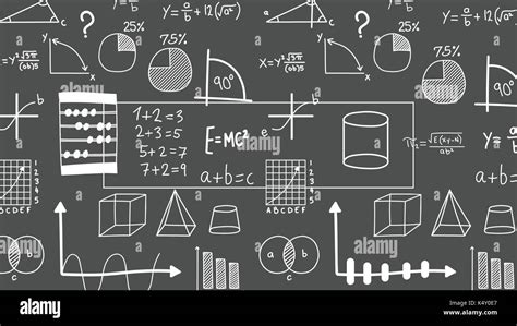 Vector Image Of Math Doodle Stock Vector Image And Art Alamy