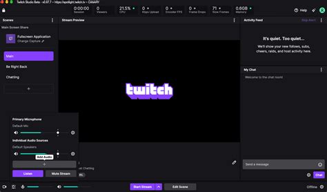 Best Streaming Software For Twitch Mac Ringstart