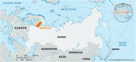 Karelia Russian Republic Map And History Britannica