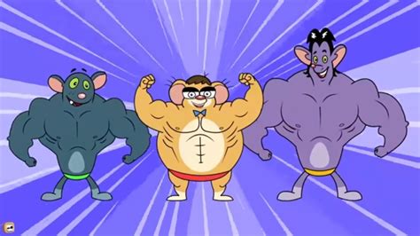 Rat A Tat Charlys Workout Dons Big Muscle Funny Cartoon World