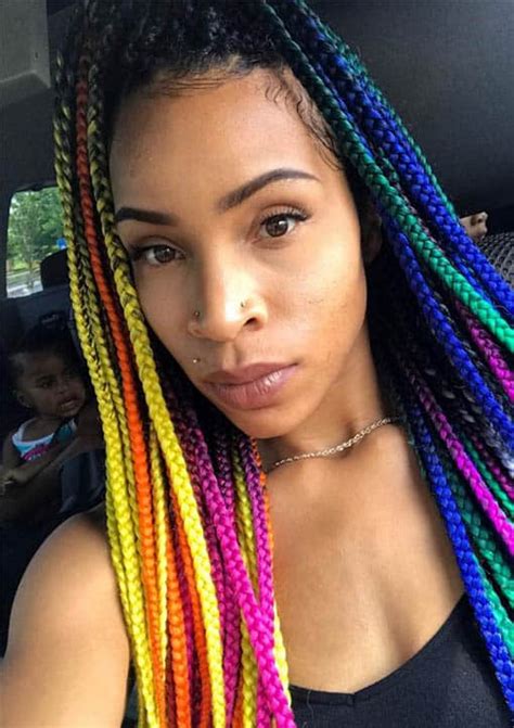 Trendy Box Braids For Black Women 47 Styles To Try In 2020