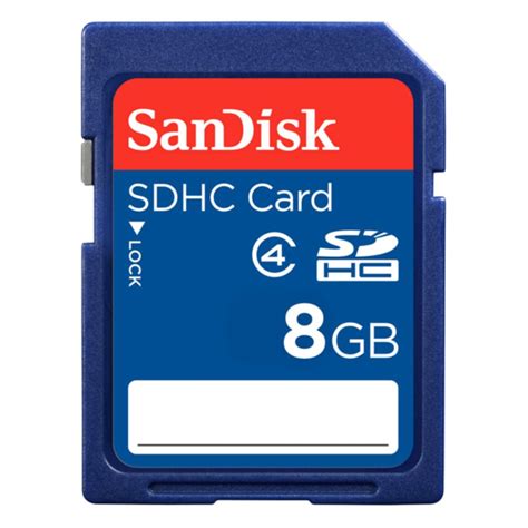An amazing feature of these. SanDisk® SDSDB008GA46 - SDHC 8GB Memory Card Class 4