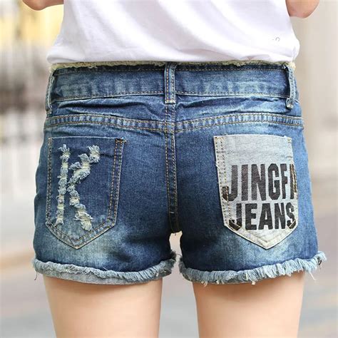 2017 New Hollow Out Ripped Womens Jeans Shorts Summer Style Sexy Hole