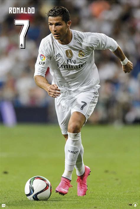 Varane, bale, kroos and modric are. Real Madrid Ronaldo-Action Official Soccer Player Poster ...