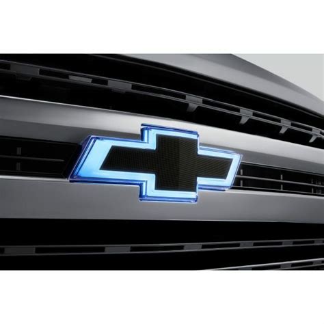 2019 2022 Chevy Silverado 1500 Led Illuminated Black Bowtie Kit 85144185