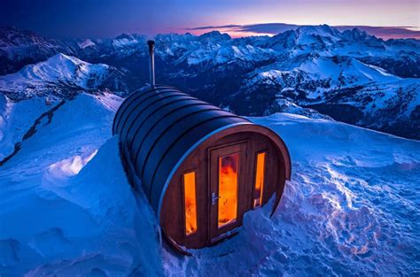 Sauna Dolomites Bing Wallpaper Download