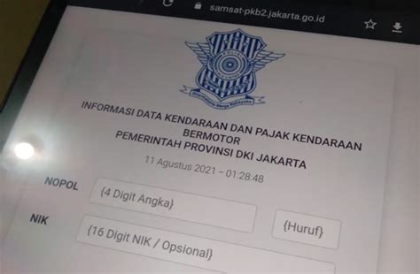 Cara Cek Pajak Motor Online Lewat Situs Web Samsat Se Indonesia