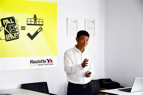 Haulotte Shanghai Conducted An Ipaf Training For Zhongneng