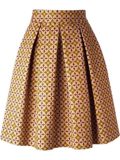 Ankara Midi Skirt Ankara Skirt Ankara Fabric African By Sleeklife