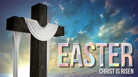 1080p Free Download Easter Sunday Happy Easter Cross Hd Wallpaper