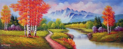Nature Landscape Oil Painting By Arteet 6