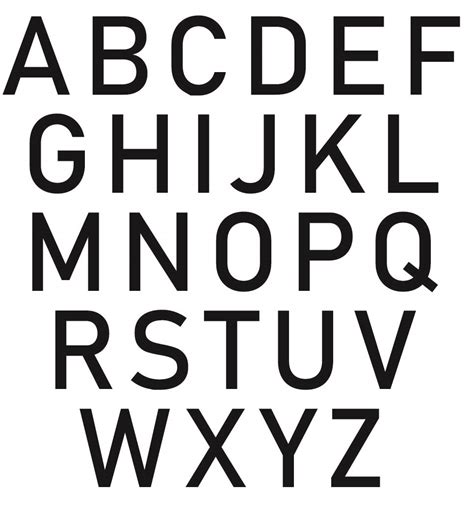 Free Printable Upper Case Alphabet Template F56