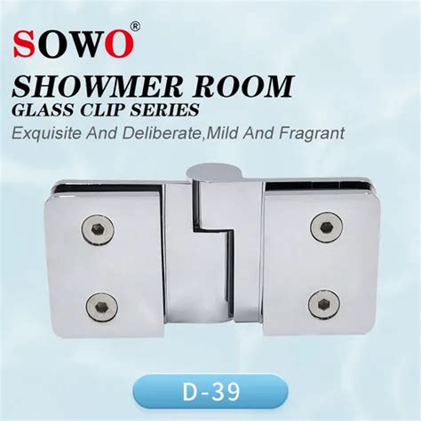 Degree Glass Clip Shower Hinge Bathroom Hardware Accessories And