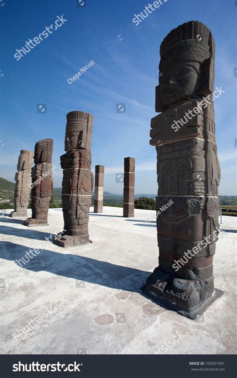 Toltec Warriors Ancient Ruins Of Tula De Allende Home Of The