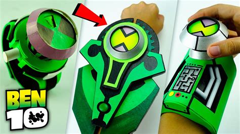 Diy Ben Alien Force Omnitrix With Light How To Make Omnitrix With Hot