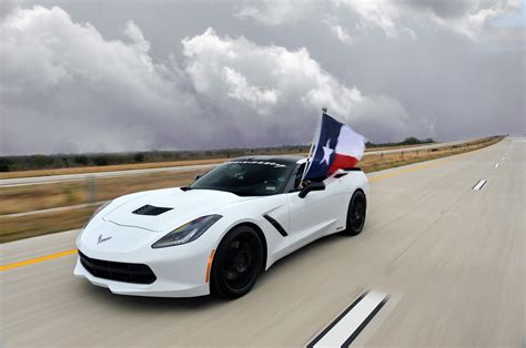 Hennessey Tuned 2014 Chevrolet Corvette Eclipses 200 Mph On Texas Highway
