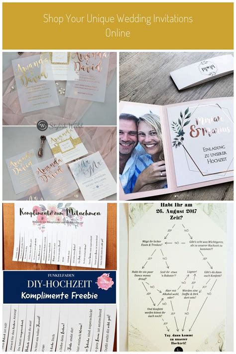Wie wäre es mit einer einladungskarte in sommerlicher gestaltung? gold foil #wedding #weddinginvitations #stylishwedd # ...