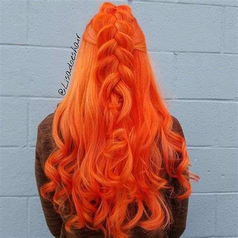 857 Best Yellow And Orange Hair Images On Pinterest Colourful Hair