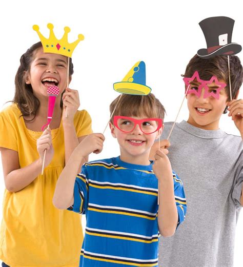 Kids Photo Booth Prop Set Wind And Weather