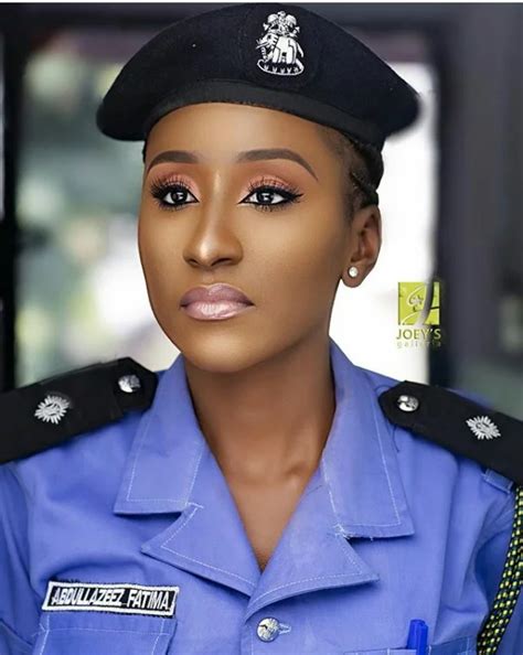 Shes Got To Be One Of The Most Beautiful Police Women In Nigeria