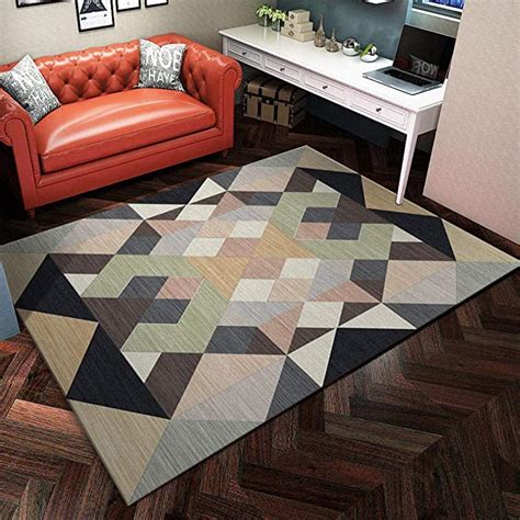 Whp Super Plush Extra Large Rugs Living Roommodern Geometric Living