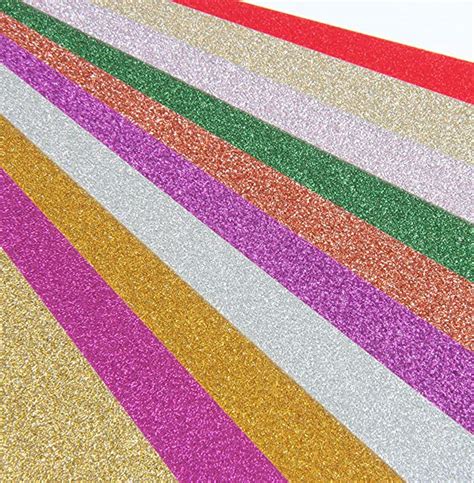 Sbyure Glitter Cardstock Paper40 Sheets Sparkle Shinny
