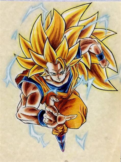 Dibujo De Goku Ssj3 De Dragon Ball Z Realista How To Draw Realistic Goku Ssj3 Youtube Kulturaupice