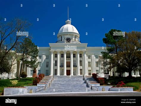Montgomery Alabama State Capitol Building Stock Photo Alamy