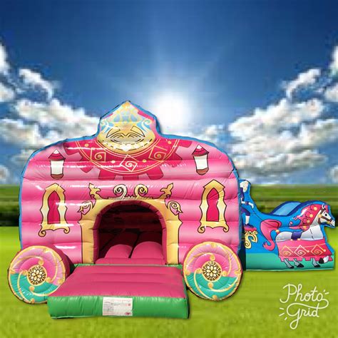 It was the fourteenth variation of shifty station and first appeared in the retro vs. Cinderella Princess Carriage Bouncy Castle