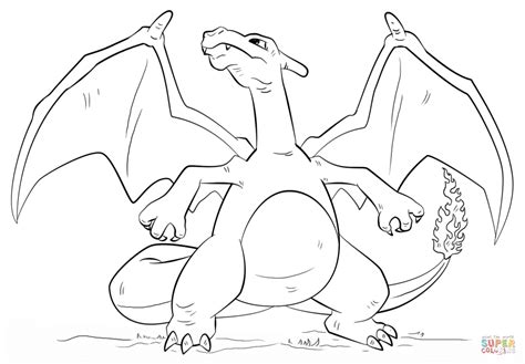 Visit our page for more coloring! Pokemon Coloring Pages Charizard Printable | Free Coloring ...