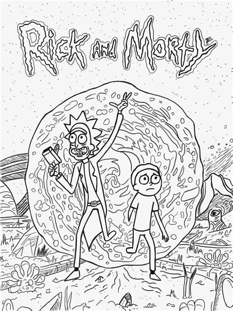 Check spelling or type a new query. Rick and Morty Coloring Pages - Best Coloring Pages For Kids