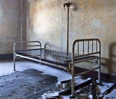 Haunting Images Show The Rusting Gurneys And Operating Tables Where