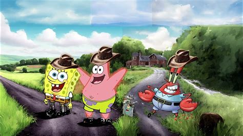 Spongebob Characters Sing Country Roads Youtube