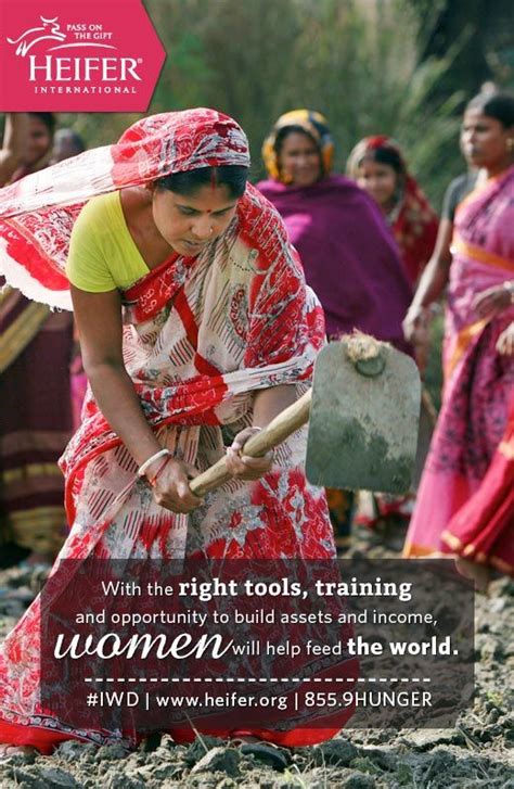 Heifer International Thinks Women With The Right Tools And Opportunity Can Feed The World